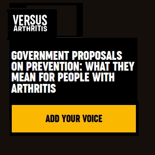 Government proposals on prevention: what they mean for people with arthritis