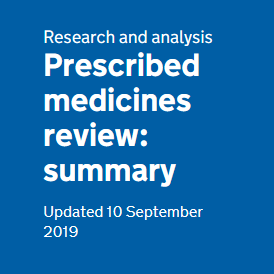 PHE Prescribed medicines review