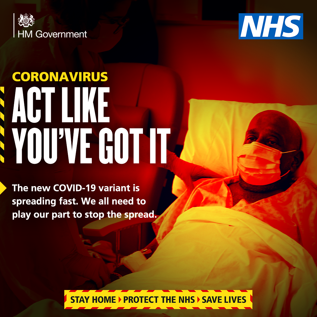 Stay Home. Protect the NHS. Save Lives.