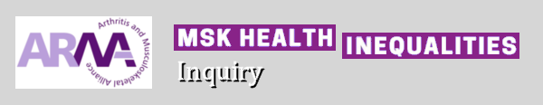 Call for evidence into MSK Health Inequalities closing soon!