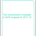 The NHS Mandate 2017-18