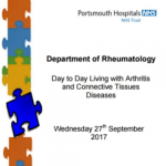 Day-to-Day Living with Arthritis and Connective Tissues Diseases Conference 2017