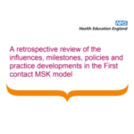 Guest blog: MSK First Contact Practitioner roles