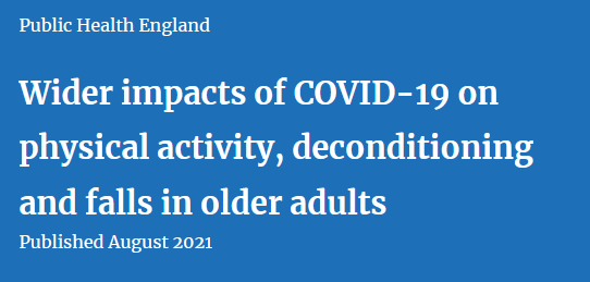 Impacts of COVID-19 on deconditioning and falls