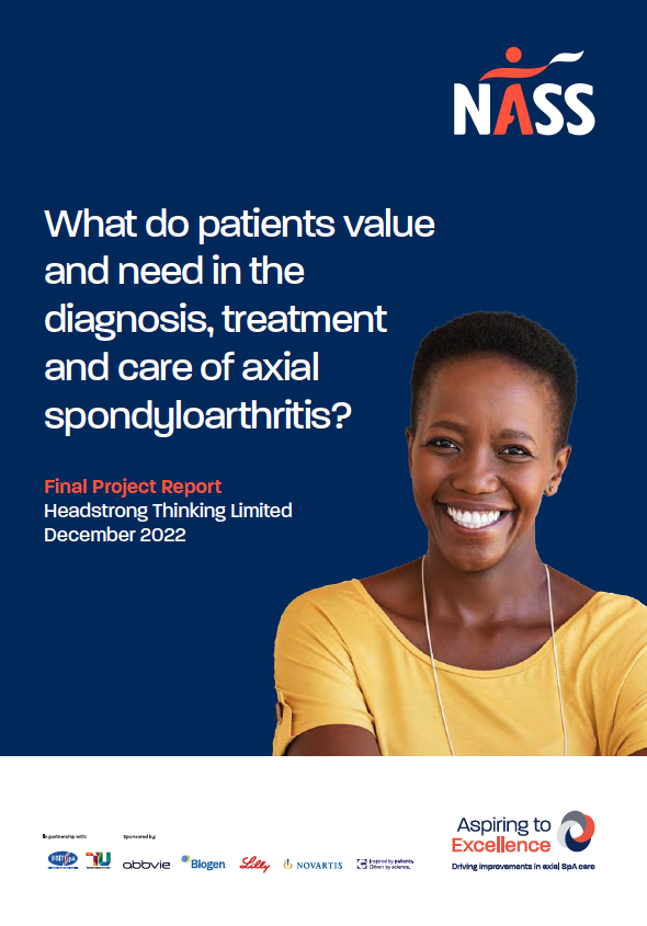 What do A.S. patients value and need?