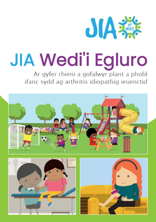 JIA Explained booklet now in Welsh