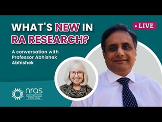 NRAS Live: What’s new in RA research?