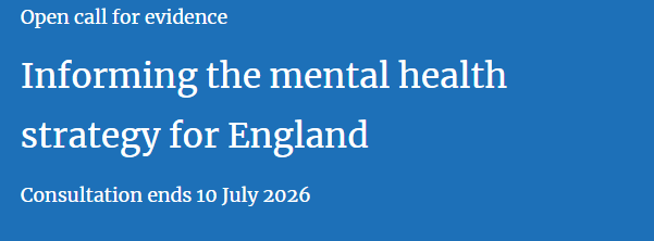 Government consultation on mental health